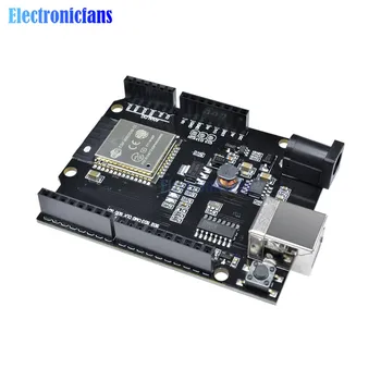 

UNO D1 R32 ESP32 WIFI Development Board CH340 USB Type B USB-B WIFI Wireless Bluetooth For Arduino UNO R2 MEGA2560 R3 Wemos D1