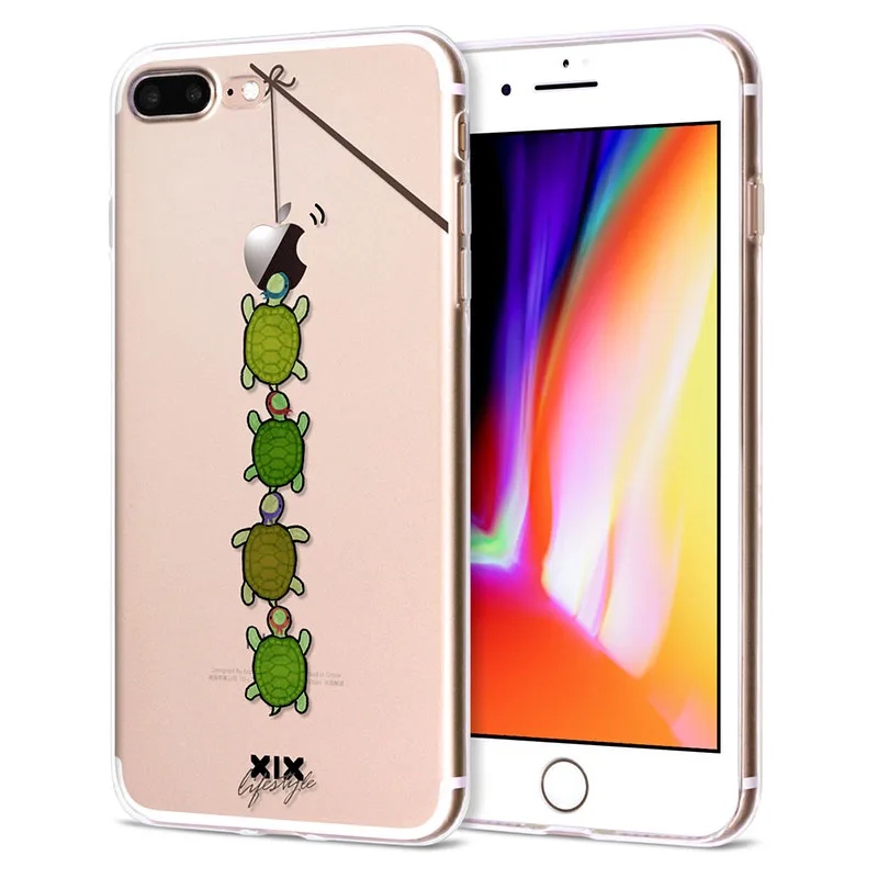 XIX чехол для iPhone 11 Pro Чехол 5 5S 6, 6 S, 7, 8plus X XS Max милый динозавр для чехла iPhone 7 чехол из мягкого ТПУ для iPhone XR чехол - Цвет: 06