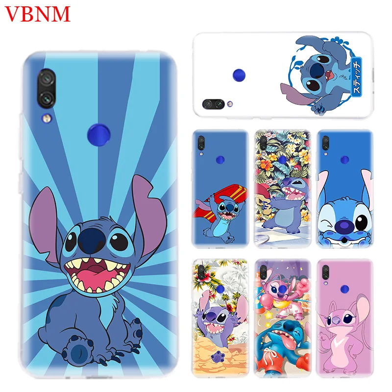 

Disneys Stitchs Cute Phone Case for Xiaomi Redmi S2 Y3 Y2 K20 Pro Note 7 7S 6 5 Pro 4 4X Mi Pocophone F1 9 8 A2 Lite Coque Cover
