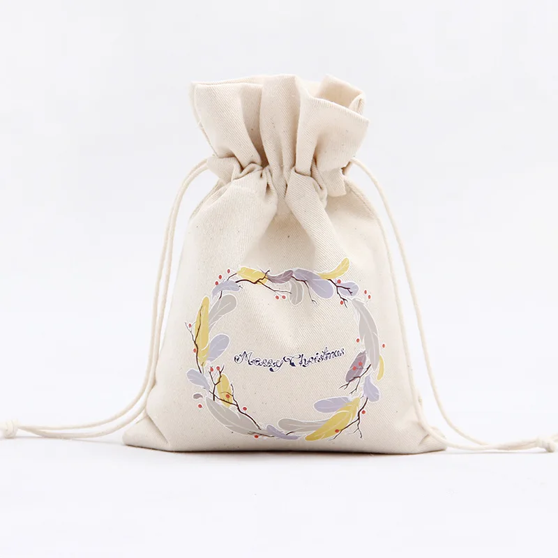 10 шт. Творческий Рождественский подарок сумки и Коробки 16X23,5 см мешки Drawstring Candy/шоколад/Рождество/ ювелирных изделий Подарочная упаковка Сумки - Цвет: 11