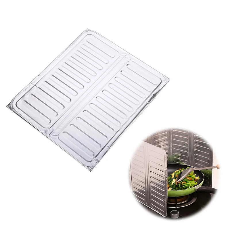 Kitchen Oil Separator Aluminum Foil Plate Cook Baffle Plate