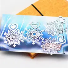 4 шт./лот Декоративный металл Серебряная Снежинка закрепить зажим для бумаги для изготовления обложек книг креативный подарок корейские канцелярские принадлежности для офиса Supplies1622