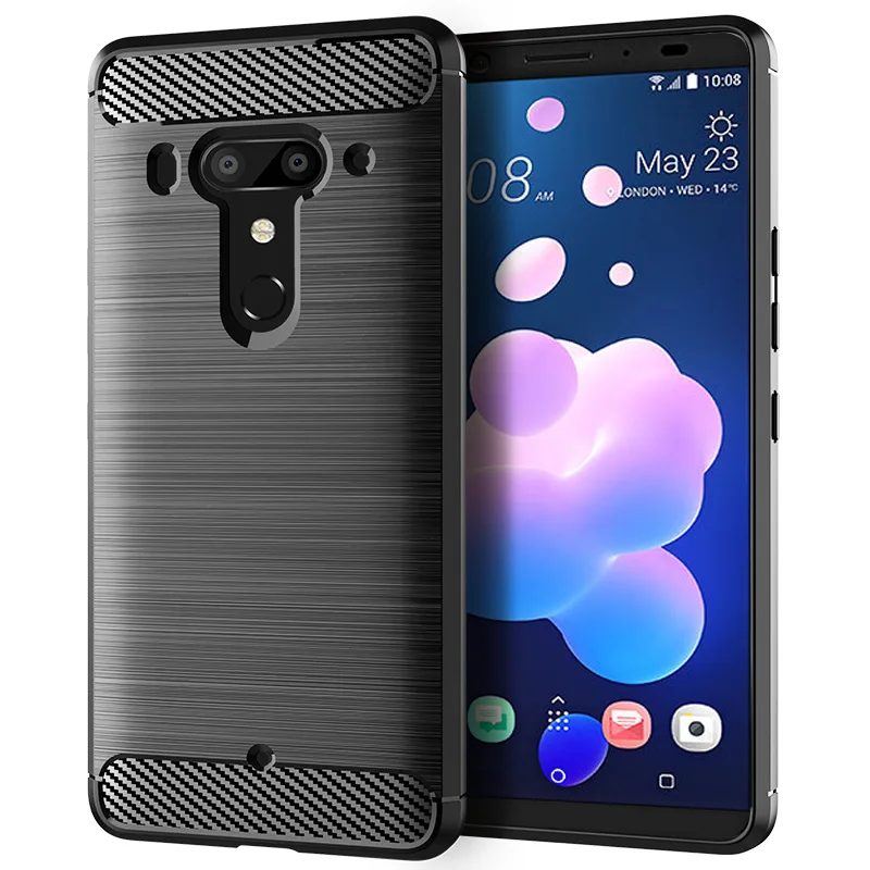 Углеродное волокно для htc Exodus 1 роскошный мягкий чехол из ТПУ для htc Exodus 1 защитный чехол