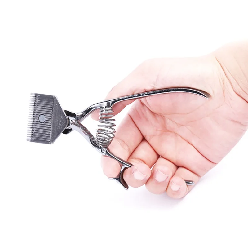 Портативный ручной машинки для стрижки волос триммер резак из нержавеющей стали парикмахерские ножницы инструмент, прямые поставки