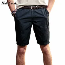 Горячая Распродажа Новое поступление мужские Шорты хлопковые повседневные шорты для мужчин со средней талией летние пляжные шорты индивидуальный армейский зеленый высокое качество