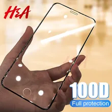 100D изогнутое Защитное стекло для iPhone 11 Pro Max 6 6s 7 8 Plus закаленное стекло для iPhone X XS MAX XR защита экрана