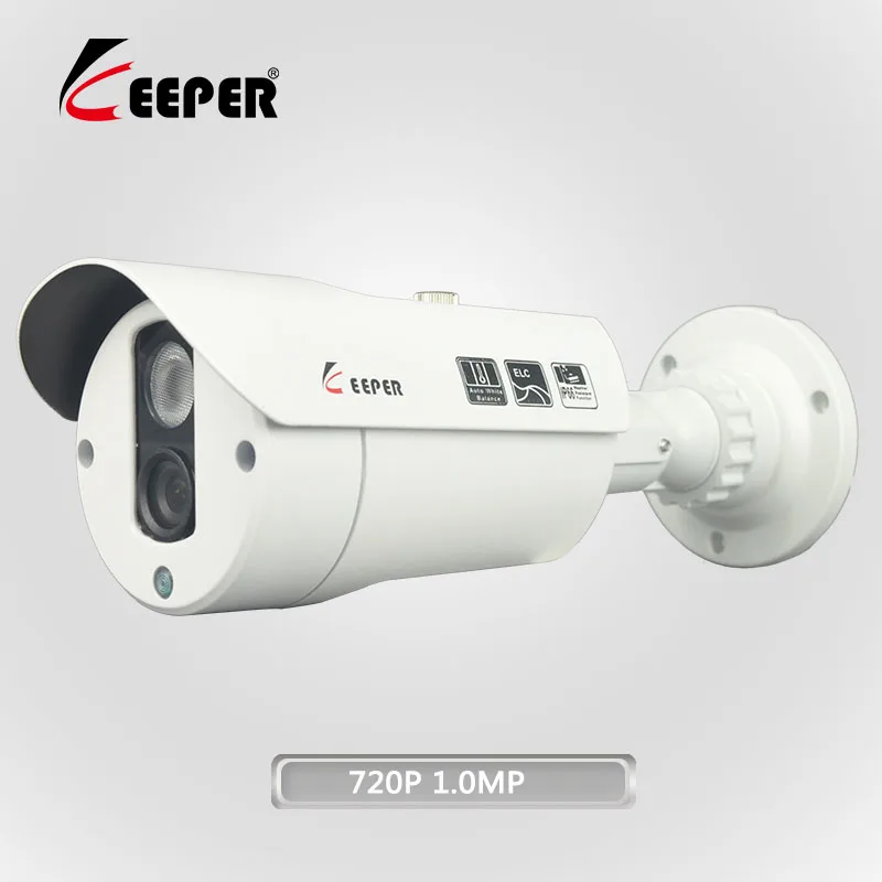 

Keeper 720P 1.0MP AHD Outdoor Waterproof Metal Bullet Full HD Security IR CCTV Camera Analog Camera CMOS Camera