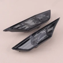 CITALL автомобильные левые и правые маркеры дымчатые линзы переключающиеся янтарные белые Сигнальные огни лампы для Civic 10th gen sedan