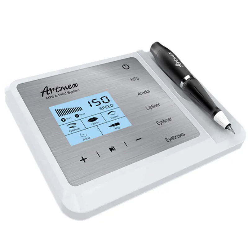 

Dropshipping Artmex V9 Permanent Makeup Machine Anti Ageing Tattoo Lip Rotary Pen lips eyebrows Digital MTS System