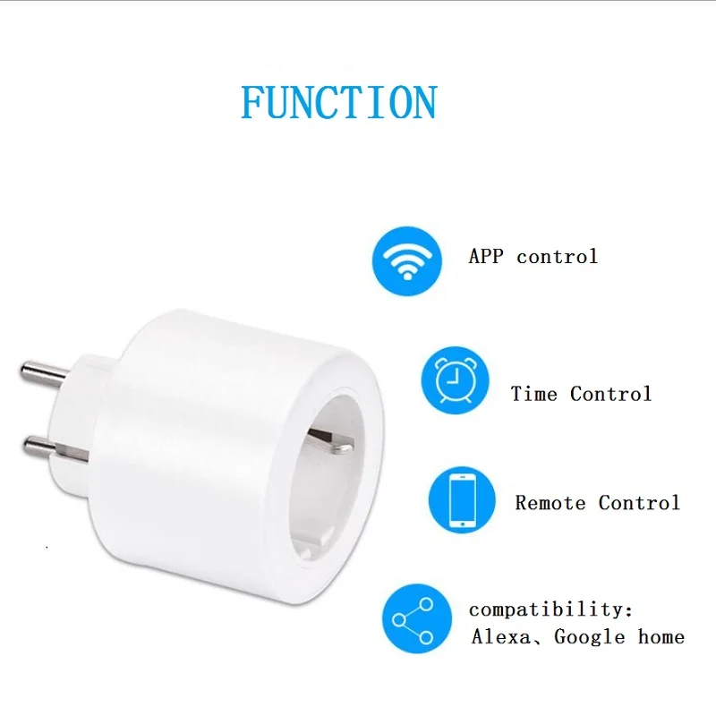 Великобритания/ЕС/США WiFi умная розетка розетки умная розетка с Alexa Google Home беспроводной голосовой пульт дистанционного управления беспроводной умная розетка