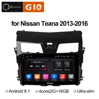 

Android 8.1 Quad 4Core 2GB RAM+16GB ROM Car DVD Player For Nissan Teana 2013-2016 GPS Navi Radio BT Stereo WIFI TPMS+