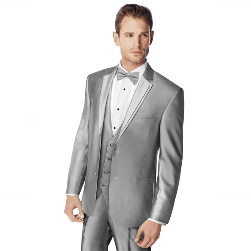 metallic tuxedo dress