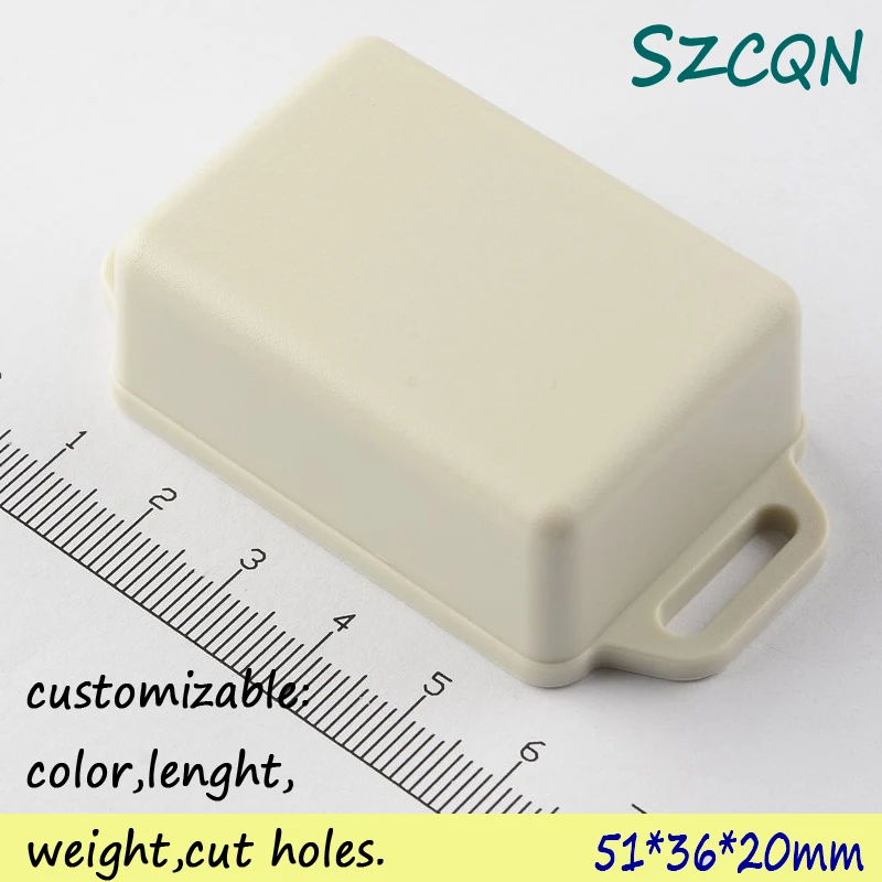 [2color/15pcs] wall mount plastic speaker enclosure small abs electronics project box housing for power 51*36*20mm |