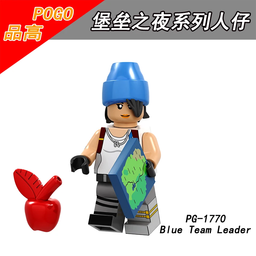 

Single Sale PG1770 POGO Default Skin No.1.2.4 Omaga Tracker Battlehawk Carbide Blue Team Leader Toys