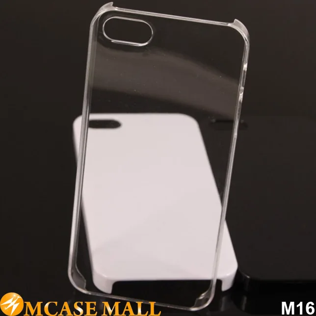 50x Clear Transparent Plain Simple Blank Pc Hard Back Case For