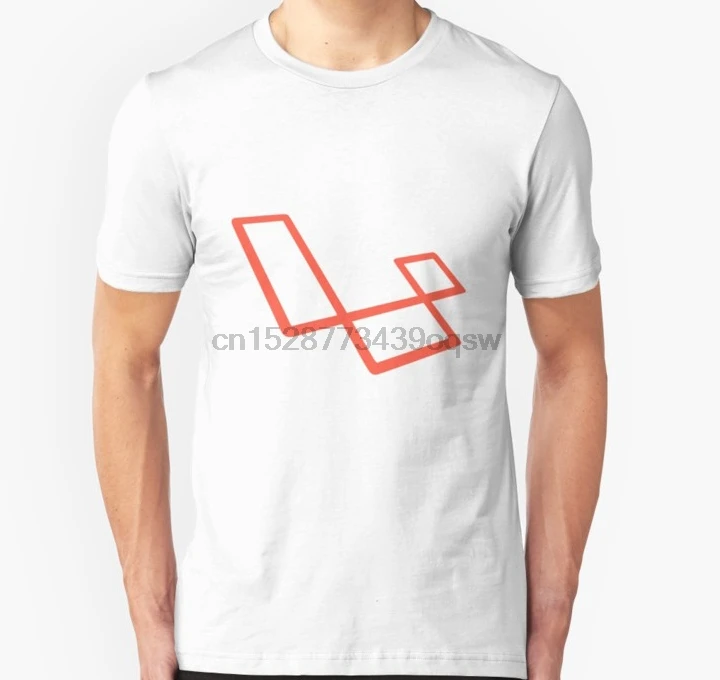 Мужская футболка с коротким рукавом Laravel php-framework унисекс женская | одежда