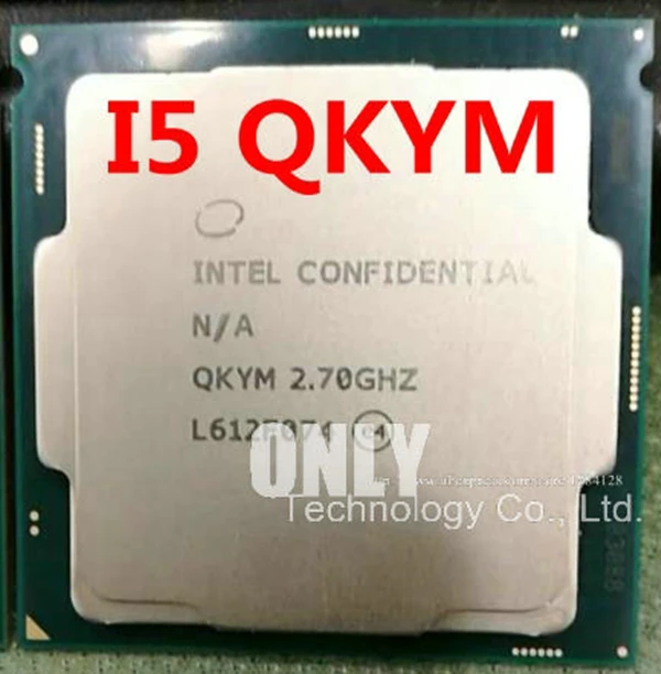 

Intel I5 7400 ES I5-7400 2.7G QKYM LGA1151 Integrated HD630 graphics card es edition have not show model the same link pricture