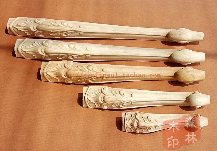 Wood antique home dongyang wood carving table legs cabinet solid wood furniture legs