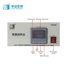 Термометр с цифровым дисплеем контроль из нержавеющей стали электрическая нагревательная пластина