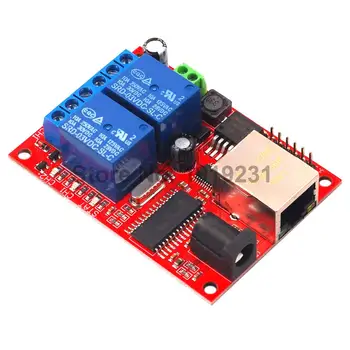 

LAN Ethernet 2 Way Relay Board Delay Switch TCP/UDP Controller Module WEB Server Great Value