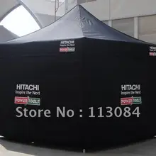 10ft x 10ft открытый складной события палатки шатер навес всплывающие беседка тенты солнечные укрытия кемпинг палатка павильон с печатью логотипа