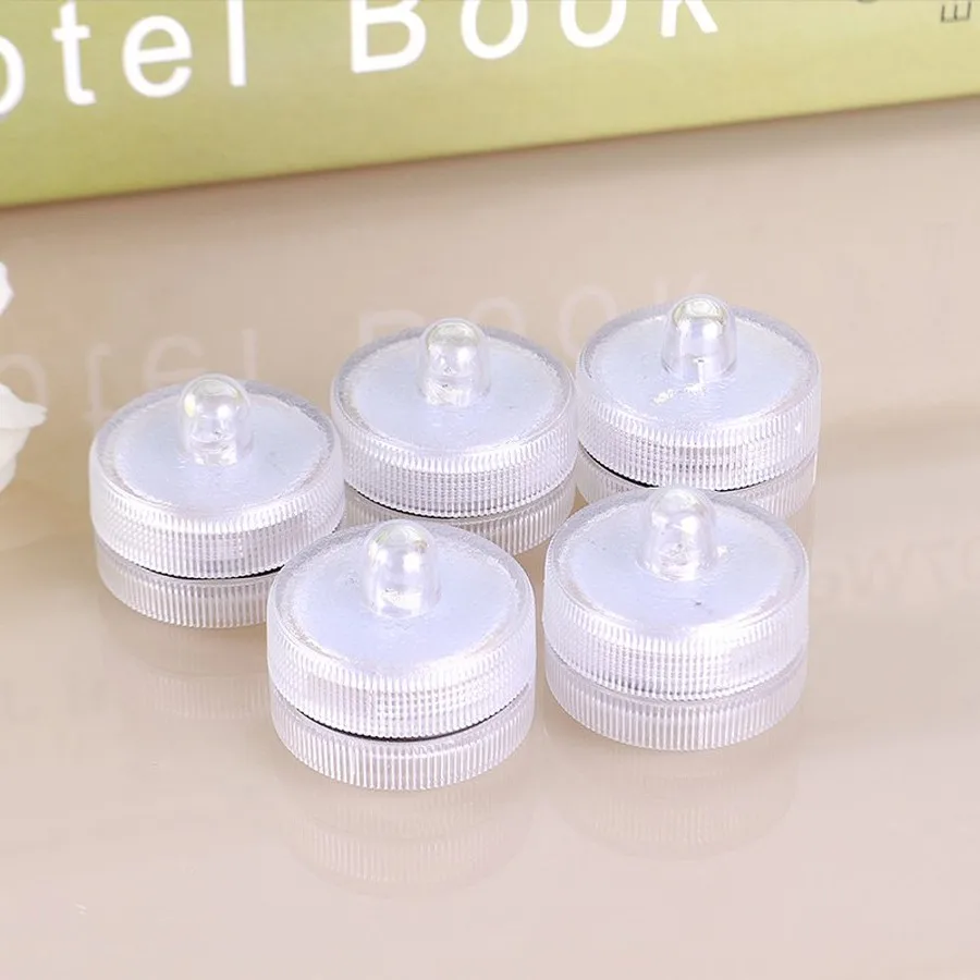 Waterproof Submersible LED Tea Light Electronic Candle Light (4)