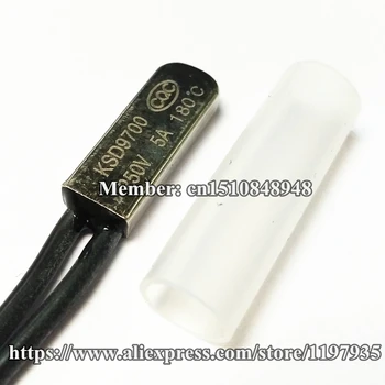 

KSD9700 250V 5A 180 degree NC ( Normally Close ) Thermostat Temperature Control Thermal Protector Switch Bimetal Disc