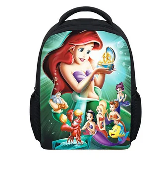 

Custom Made Backpack Shoulderbag Pencil Bag Mermaid Princess Games Pokemon UT FNAF TV Show Animal Boys Bags Girls School Gift
