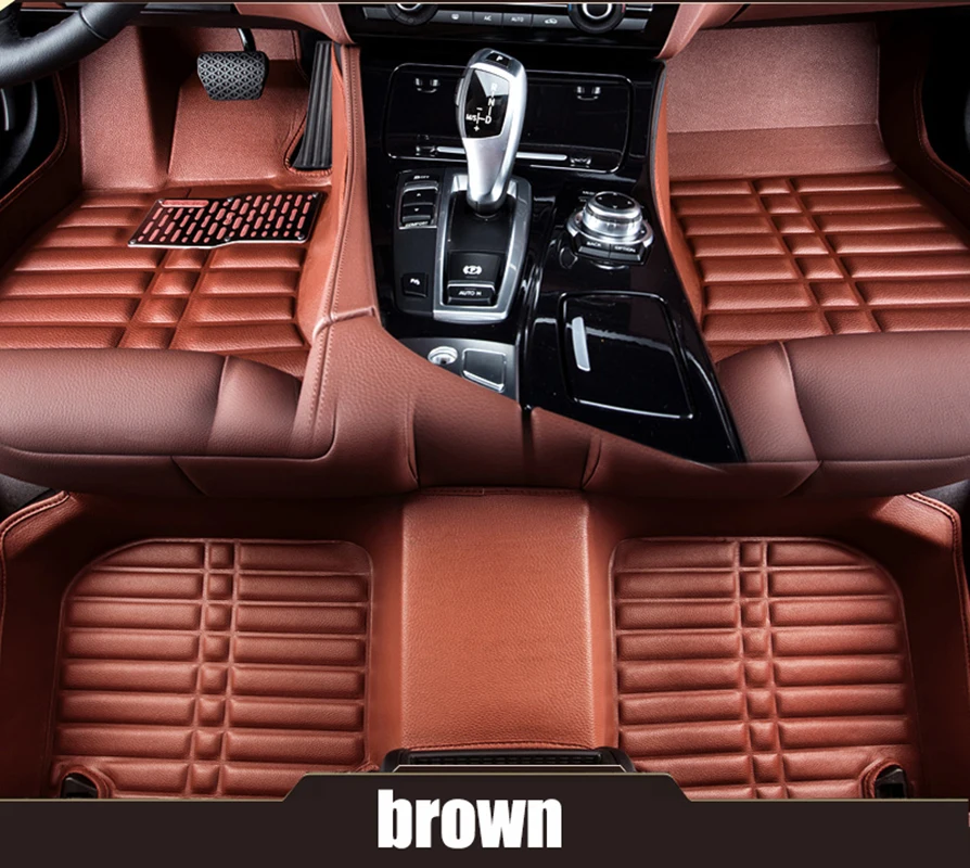 kalaisike Custom car floor mats for Audi A6L R8 Q3 Q5 Q7 S4 RS TT