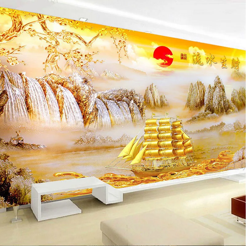 

Diamond Painting, 5D, Diy, Smooth Sailing,Diamond Embroidery, Diamond Mosaic, Diamond Cross Stitch Kit,Living Room, Office Decor
