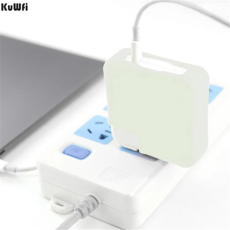 Защитный чехол KuWFi для зарядного устройства силиконовый ноутбука Apple MacBook Air Pro Retina