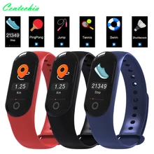 Умный браслет умный Браслет-повязка монитор сердечного ритма фитнес-трекер с сенсорной панелью OLED экран для Android iOS pk miband 3