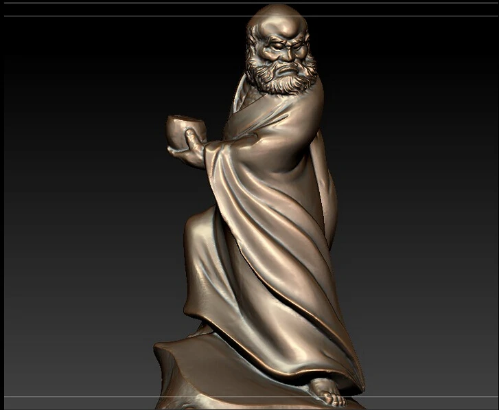 Новые 3D модели ЧПУ 3d рельеф печати в формате STL Bodhidharma|3d model cnc|cnc 3dcnc relief models |