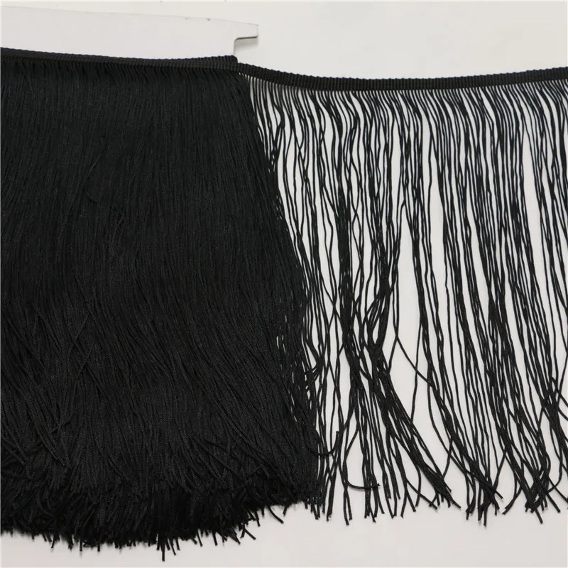 10yard/lot multicolor 30CM Long Polyester Tassel Fringe Trim African