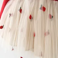 Lawadka 6M-3T Spring Newborn Baby Dresses for Girl Princess Lace First Birthday Girl Party Dresses Red Baby Outfits Clothes 2024 4