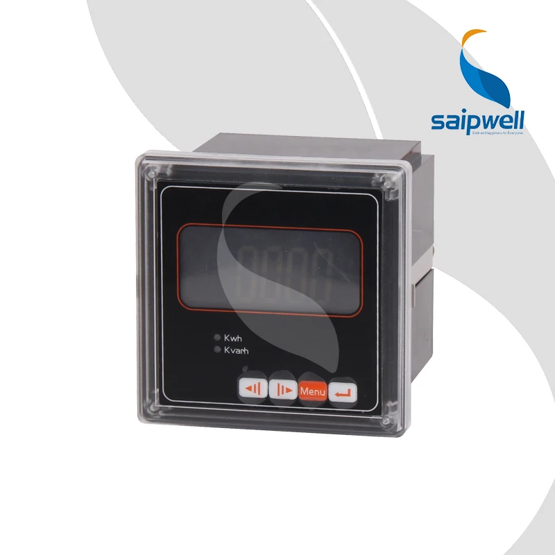 

42 Type Single Phase Programmable Intelligent Digital Power Meter,LCD Digital Energy Meter 120*120*80 (SP-42WH)
