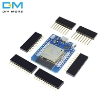 Для Wemos Mini D1 ESP8266 ESP32 ESP-32S wifi Bluetooth CP2104 модуль макетной платы для Arduino с контактами Micro USB
