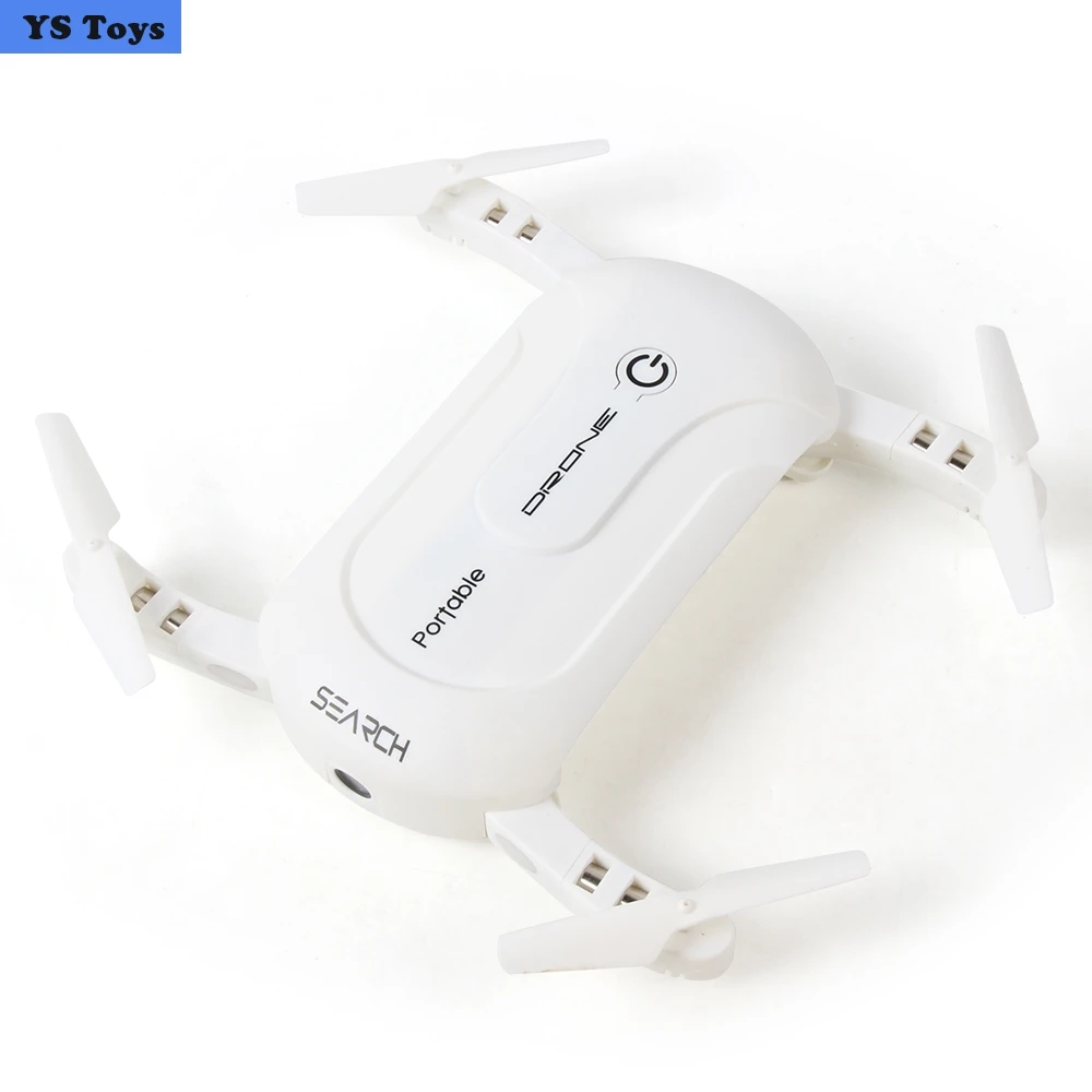 Складной мини Радиоуправляемый Дрон 2,4G RC Квадрокоптер 720 P wifi FPV камера один ключ возврат приложение управление высота Удержание следование за мной вертолет