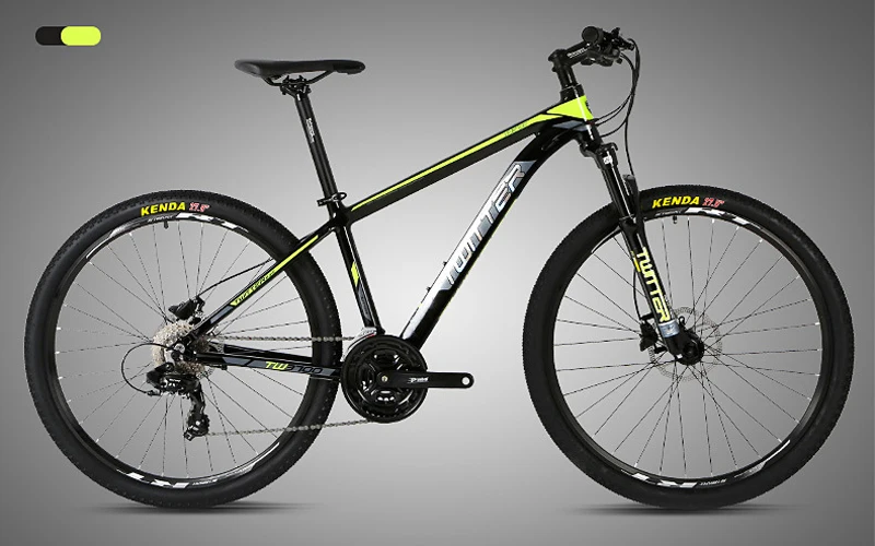 Cheap TWITTER 26/27.5 inch Mountain Bike 24 Speed Aluminum Alloy MTB Bicycle 16