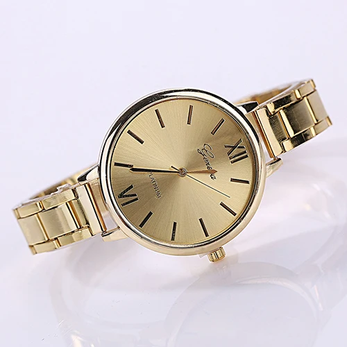 

Women's Geneva Casual Simple Design Stainless Steel Band Quartz Wrist Watch