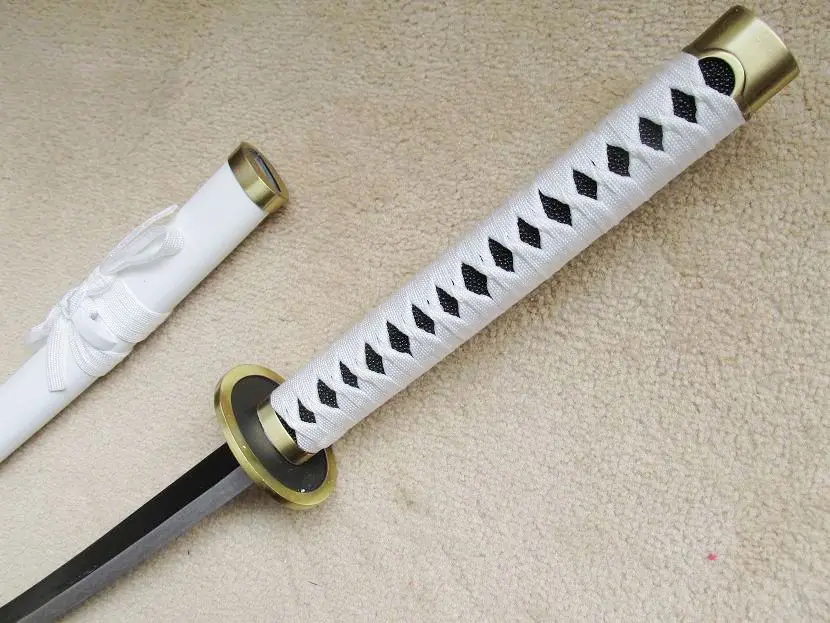 S2666 японский аниме ророноа Зоро меч WADO ICHIMONJI GUN металлический средний цвет 41 дюйм