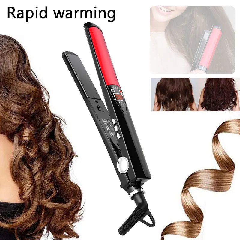 

2019 Drop Shpping Black TWO in One Curling Tool Hair Curler Fashion Major Hairdressing Curl Machine Beauty