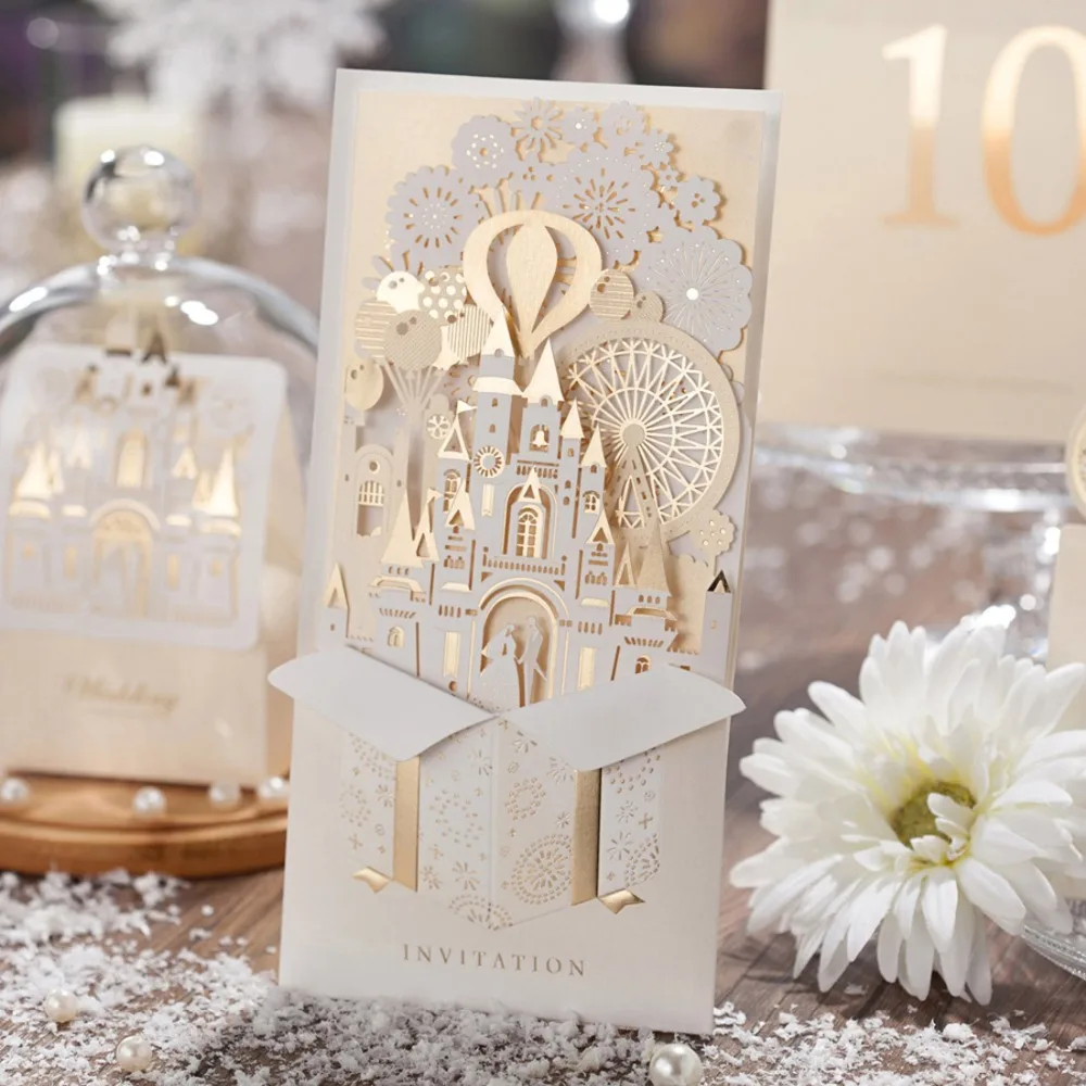 online get cheap castle invitation aliexpress com alibaba group Laser Cut Wedding font b Invitations b font Cards Kits Customizable font b Castle b font online get cheap castle invitation aliexpress com alibaba group,Laser Cut Party Invitations
