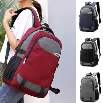 

2019 New Fashion Leisure Youth Backpack Laptop Bag For Teenager Bag Large Capacity Flexo Student Travel Backpacks