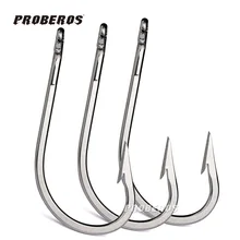 10 шт. упаковка кораблей рыболовный крючок глубокий из нержавеющей стали колючая крючок морской воды Коррозионностойкий Железный крючок Тунец