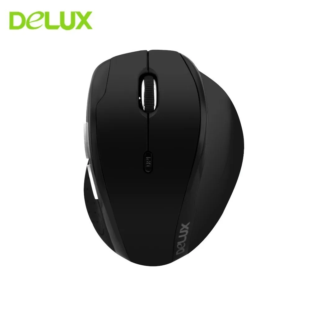 Delux M620 Беспроводная игровая мышь эргономичная 2400 dpi оптическая 6D Mause Компьютерные Мыши с USB для ПК Overwatch геймер ноутбук Настольный