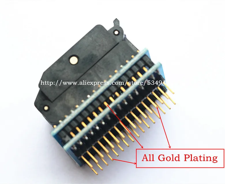 Высокое качество Универсальный программатор TQFP32 QFP32 LQFP32 к DIP32 гнездо адаптера/IC АДАПТЕР