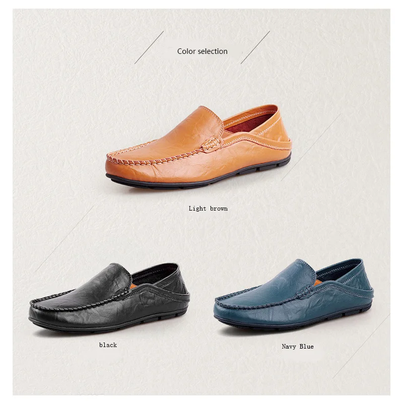 HEBENDUO/Мужская обувь; кожаные туфли в зернах; Мужская модная обувь для отдыха