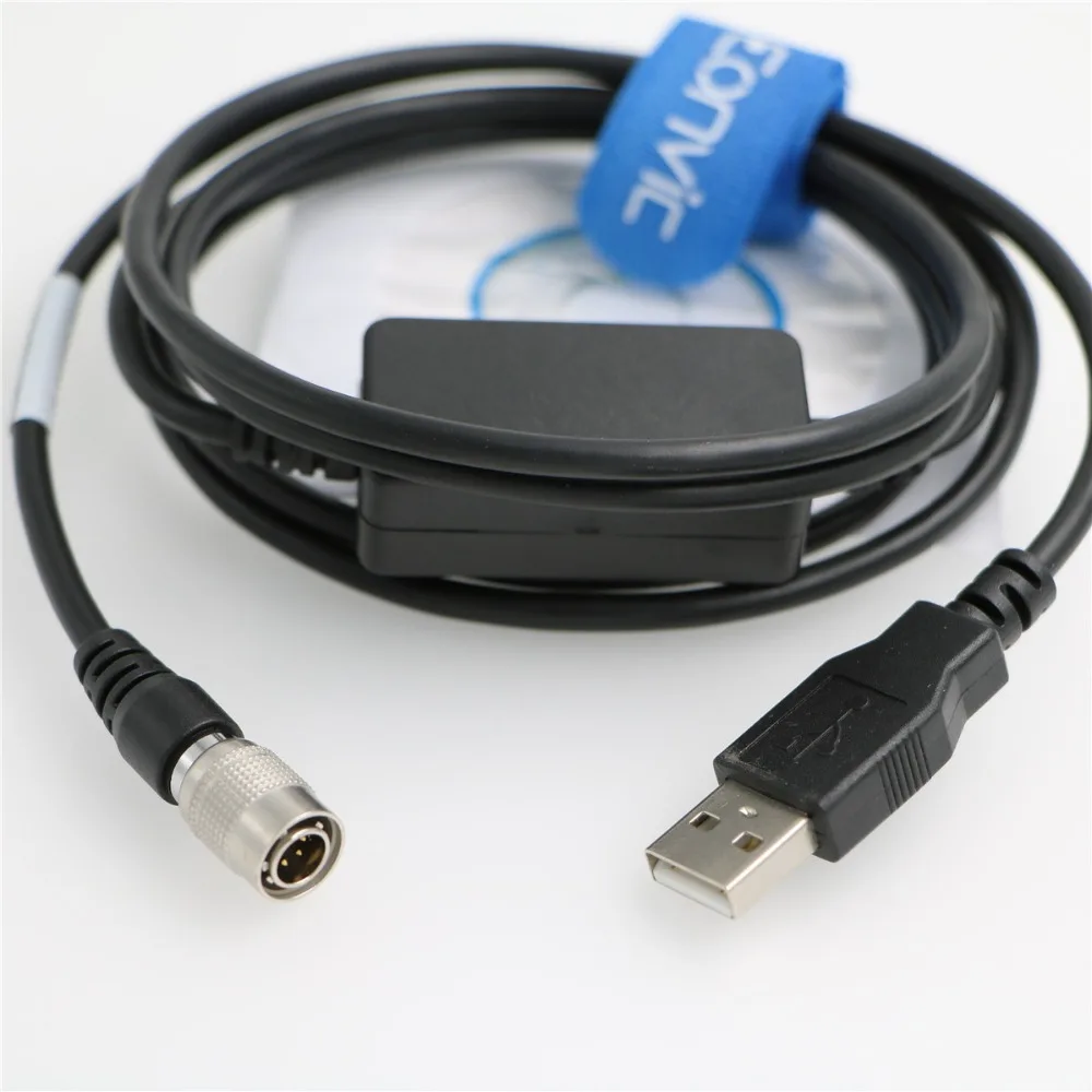USB на 6 контактный мужской интерфейс кабель для передачи данных TOPCON/SOKKIA всего