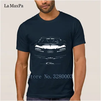 

La Maxpa Personality new t shirt men bugatti chiron men t-shirt Sunlight Normal men tshirt big sizes Top Quality
